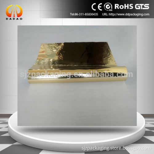 12mic Gold Silver Coated PET Films used for Gravure